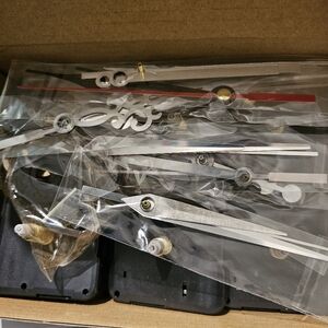 Clock Hands and Mechanisms Set